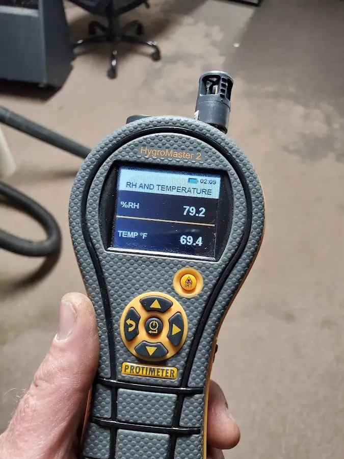 Moisture meter humidity assessment for Mold Remediation & Removal in Gorham